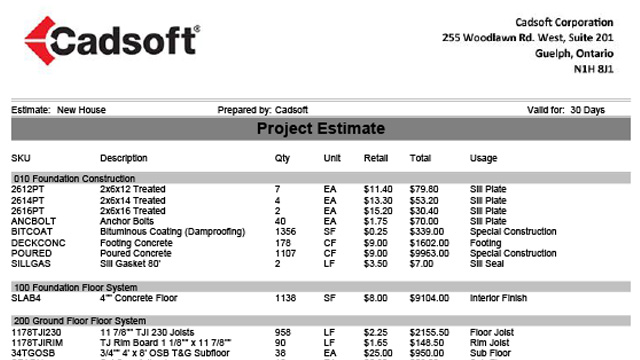 Construction Suite - Bill of Materials Made Simple Image