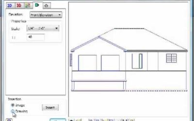 Inserting an Elevation or Section View to Measure (Video)