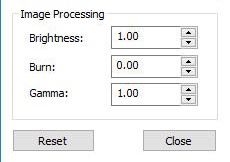 Image Processing Options