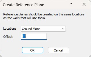 Reference Plane Dialog Box