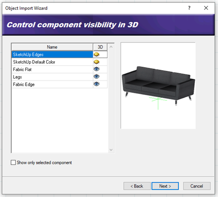 3D Visibility