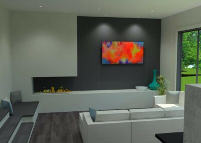 Contemporary Family Room